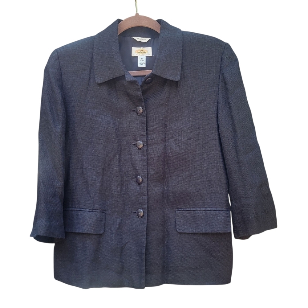 Talbots Irish Linen Blazer
